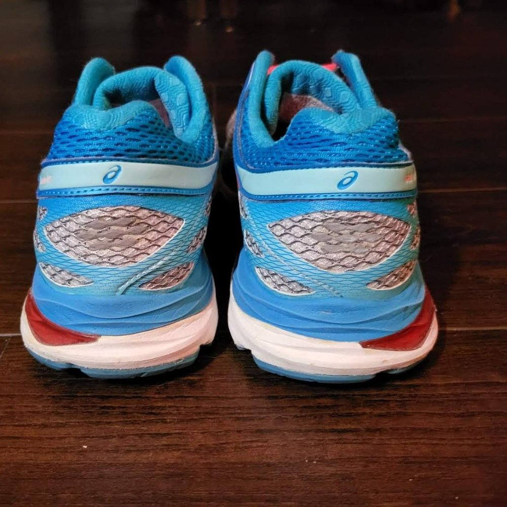 Asics Gel-Cumulus 17 Womens Silver/Pink